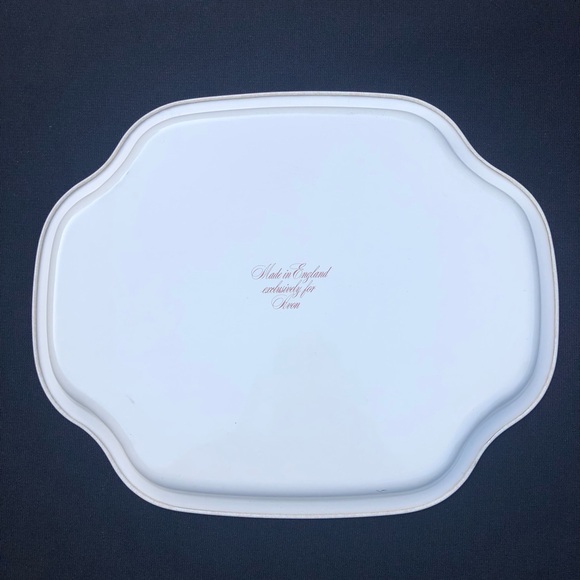 Vintage Avon Floral Metal Tray - Made in England - Picture 3 of 11